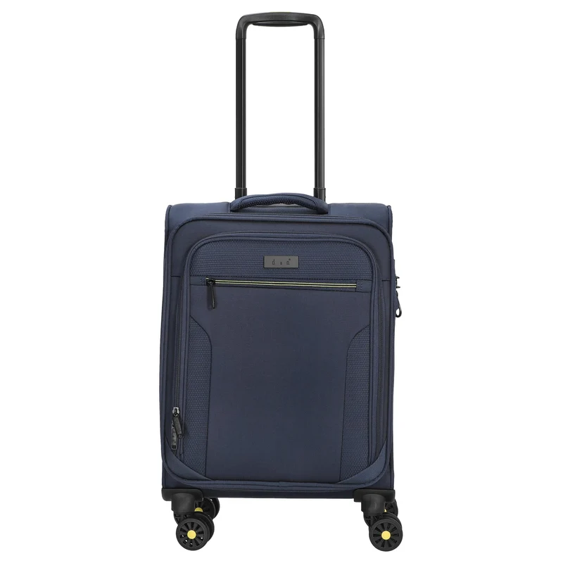 D&N Travel Line 9704 - 4-Rollen-Kabinentrolley S 55 cm (dark blue)