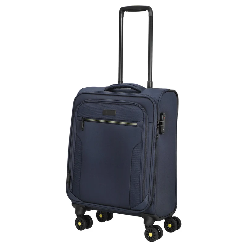D&N Travel Line 9704 - 4-Rollen-Kabinentrolley S 55 cm (dark blue)