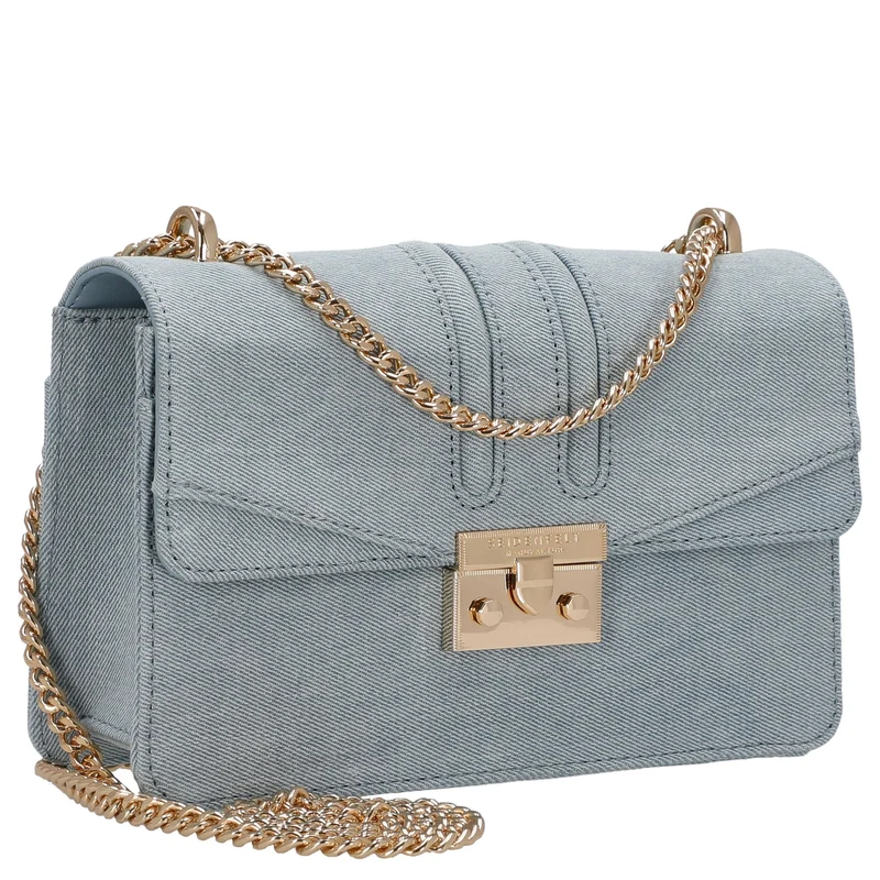 Seidenfelt Roros East-West Denim - Umhängetasche 23 cm (denim in blue)