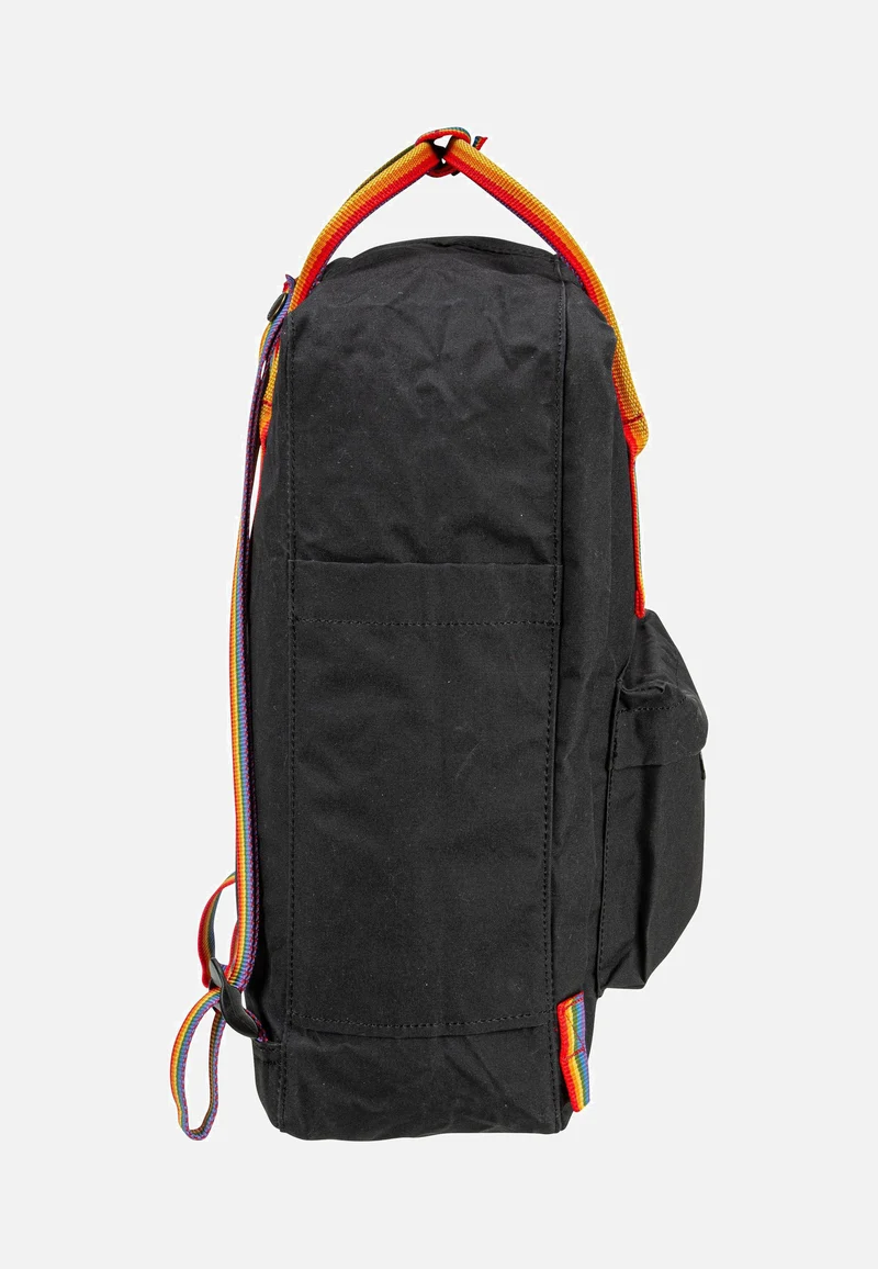 Kanken Rainbow Black/Rainbow Pattern - Rucksack