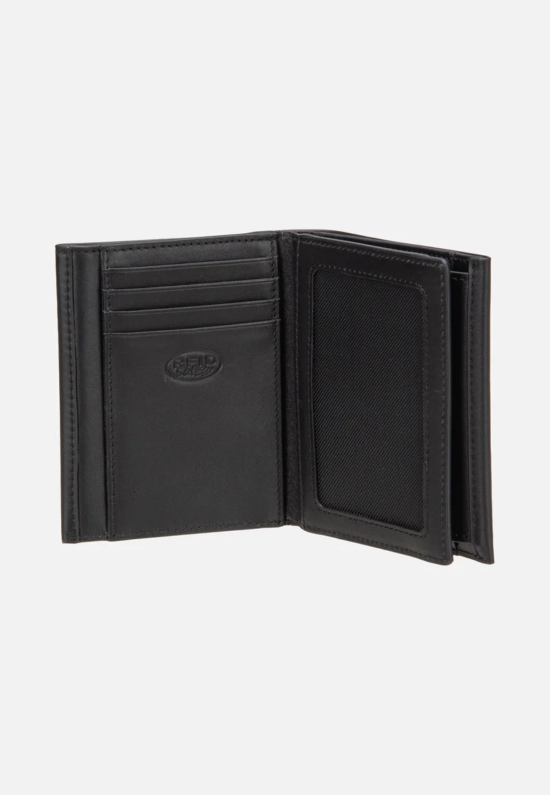 Romeo Upright Wallet Black - Portemonnaie