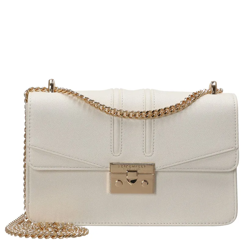 Seidenfelt Roros East-West - Umhängetasche 23 cm (soft cream)