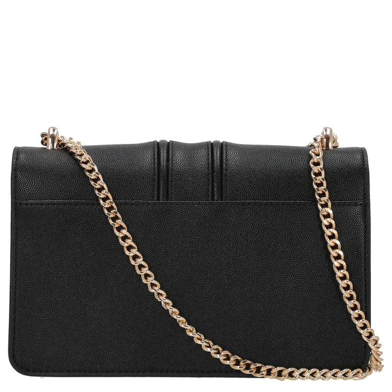 Seidenfelt Roros East-West - Umhängetasche 23 cm (black/gold)