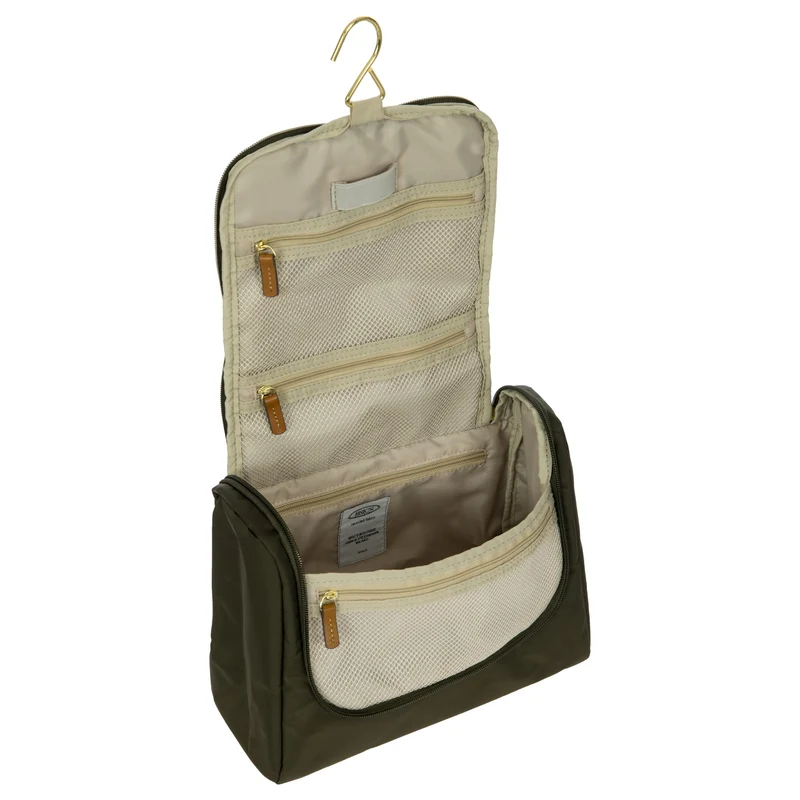 Brics X-Travel - Kulturbeutel zum Aufhängen 27 cm (olive)