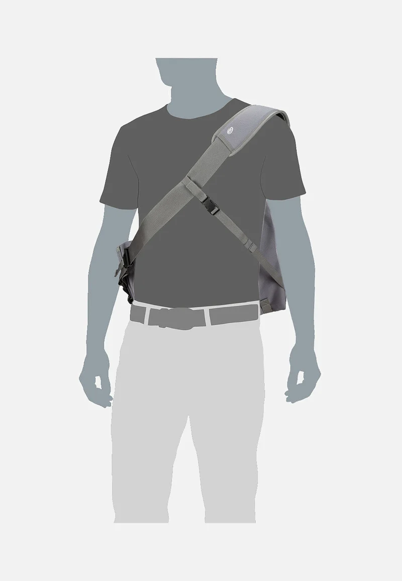 Classic M Eco Gunmetal - Messenger Bag