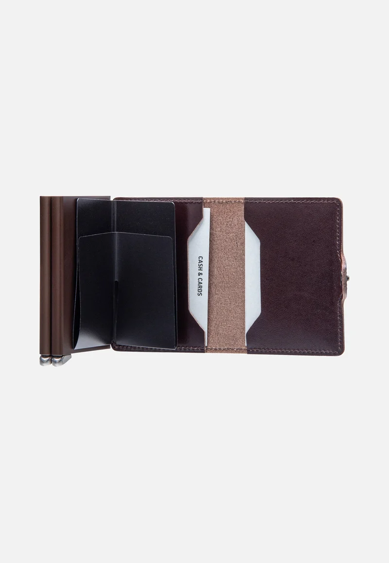 Premium Twinwallet Dusk Dark Brown - Portemonnaie