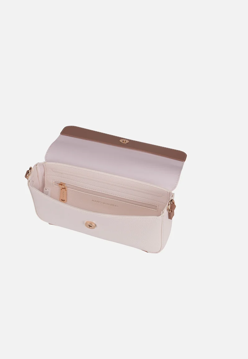 Alexia 804 Bianco/Cuoio - Abendtasche