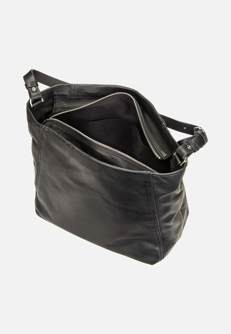 Chudy Hobo M Sheep Natural Black - Hobo Bag