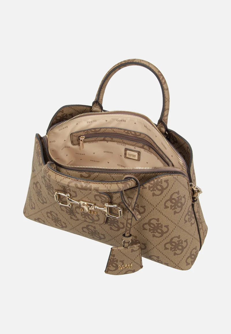 Janie Logo Girlfriend Satchel Latte Logo - Satchel