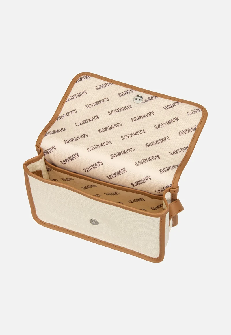 Heritage Canvas Crossover Natural Tan - Crossbody Bag