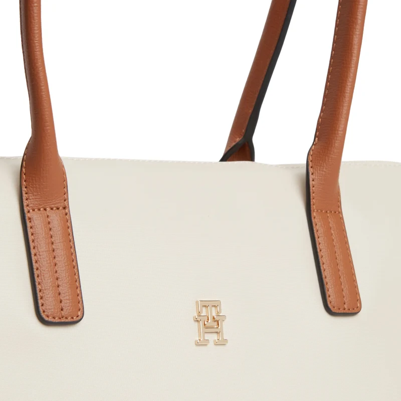 Tommy Hilfiger Popette - Shopper 48 cm (soft cream)