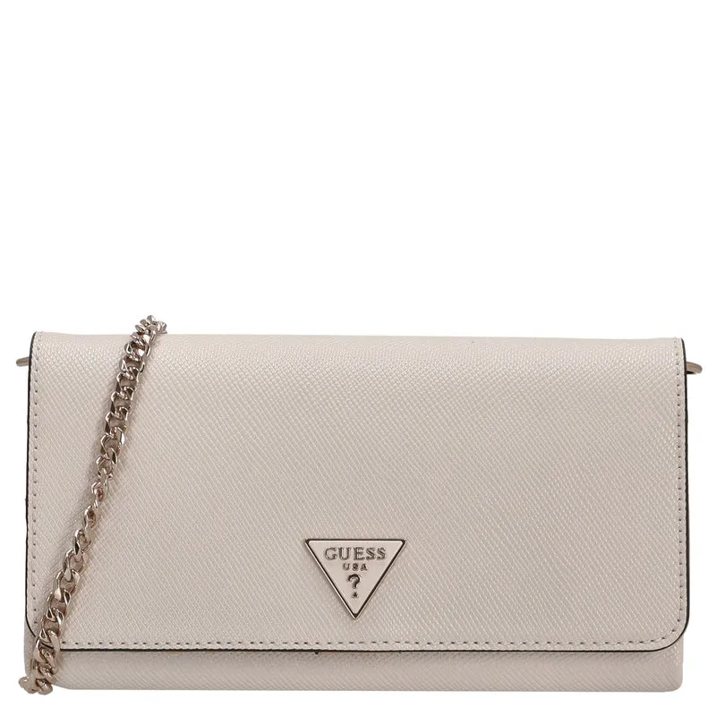 Guess Noelle II Xbody Flap - Umhängetasche 21 cm (bone)