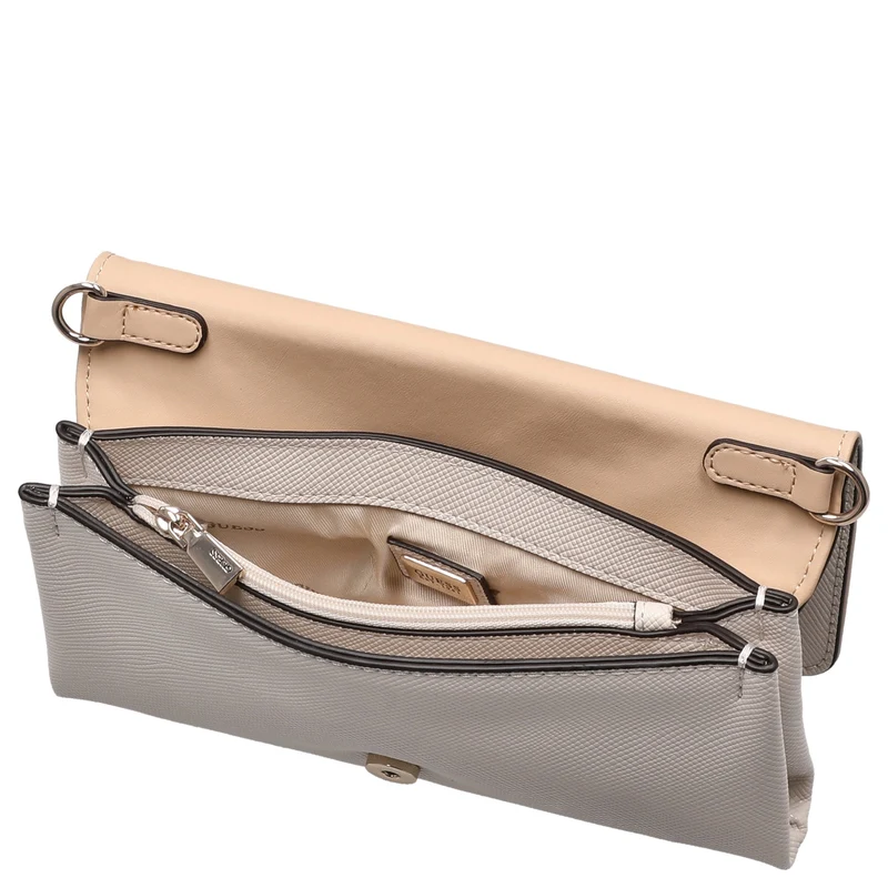 Guess Noelle II Xbody Flap - Umhängetasche 21 cm (bone)
