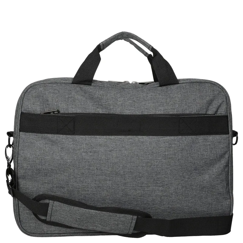 D&N Basic Line - Aktentasche 43 cm Polyester (grau)