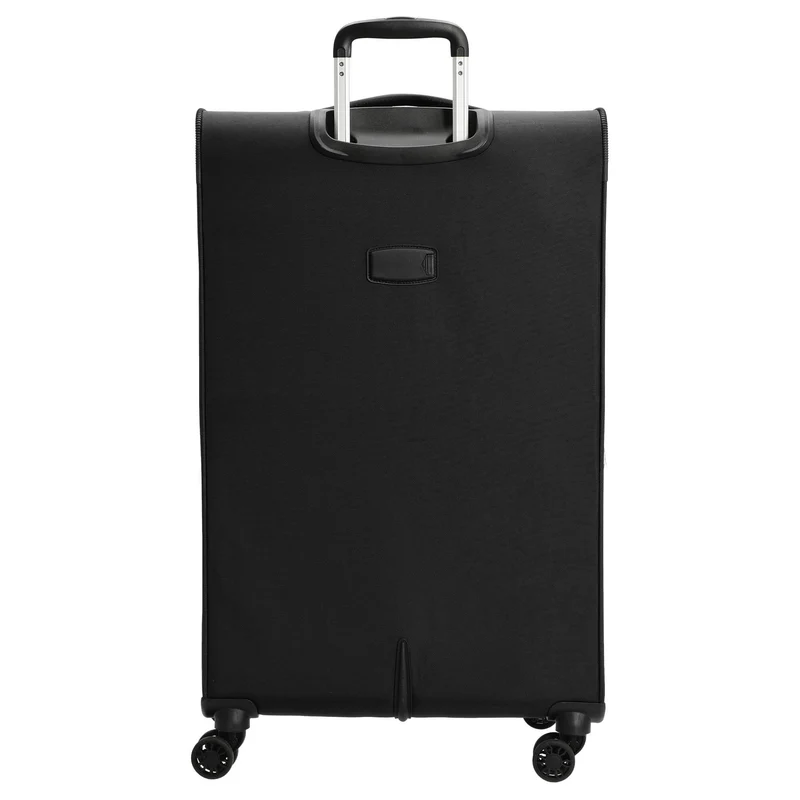 D&N Travel Line 9504 - 4-Rollen-Trolley L 76 cm erw. (black)