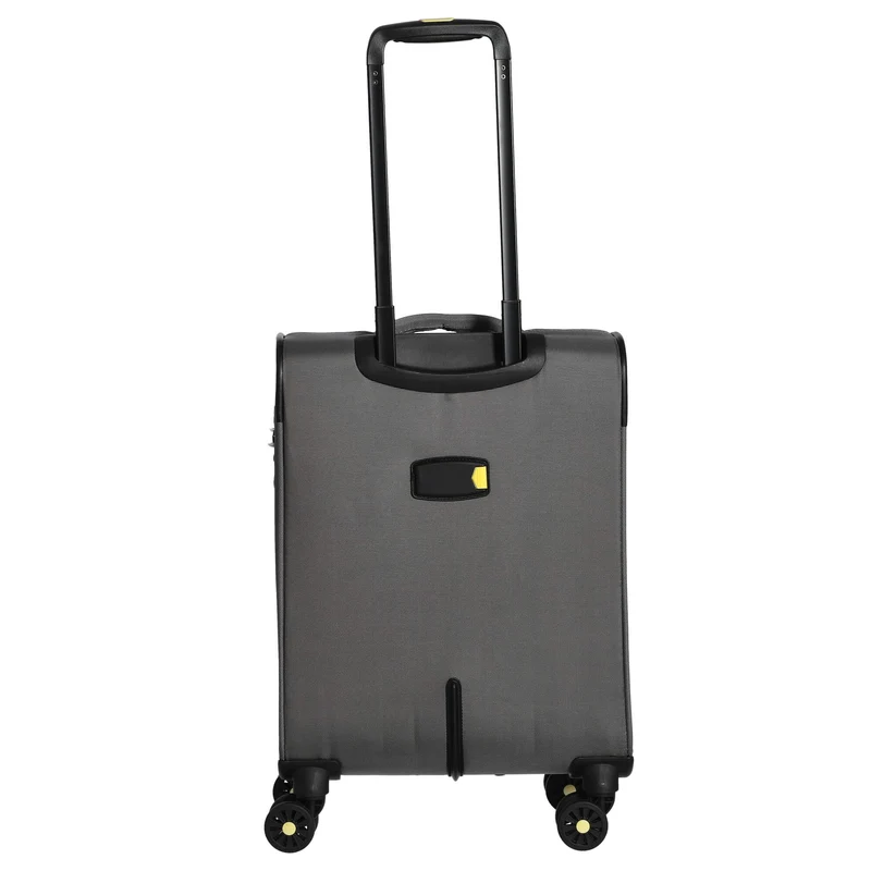 D&N Travel Line 9704 - 4-Rollen-Kabinentrolley S 55 cm (grey)