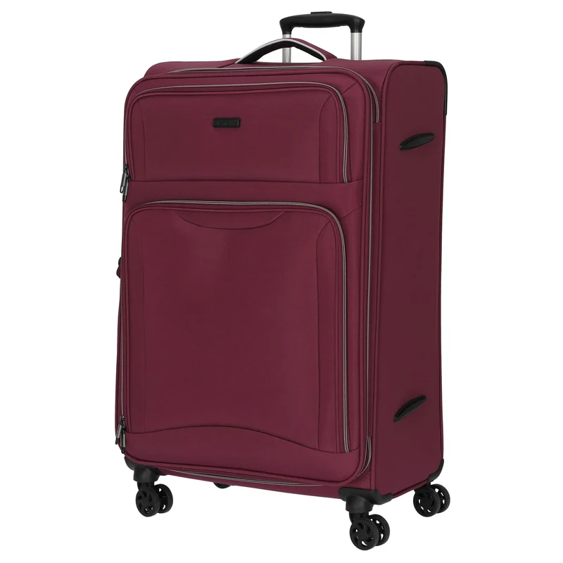 D&N Travel Line 9204 - 4-Rollen-Trolley L 76 cm (purple)