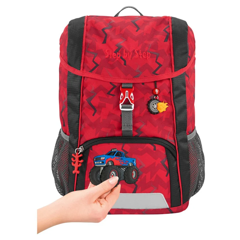Step by Step KID - Rucksack-Set 3tlg. 35 cm (Monster Truck Rocky)