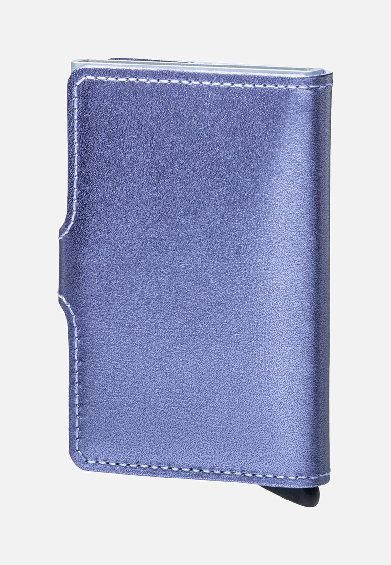 Miniwallet Metallic Metallic Lila-Silver - Portemonnaie
