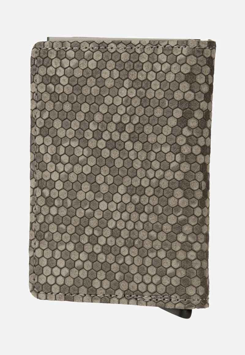 Slimwallet Hexagon Grey - Portemonnaie