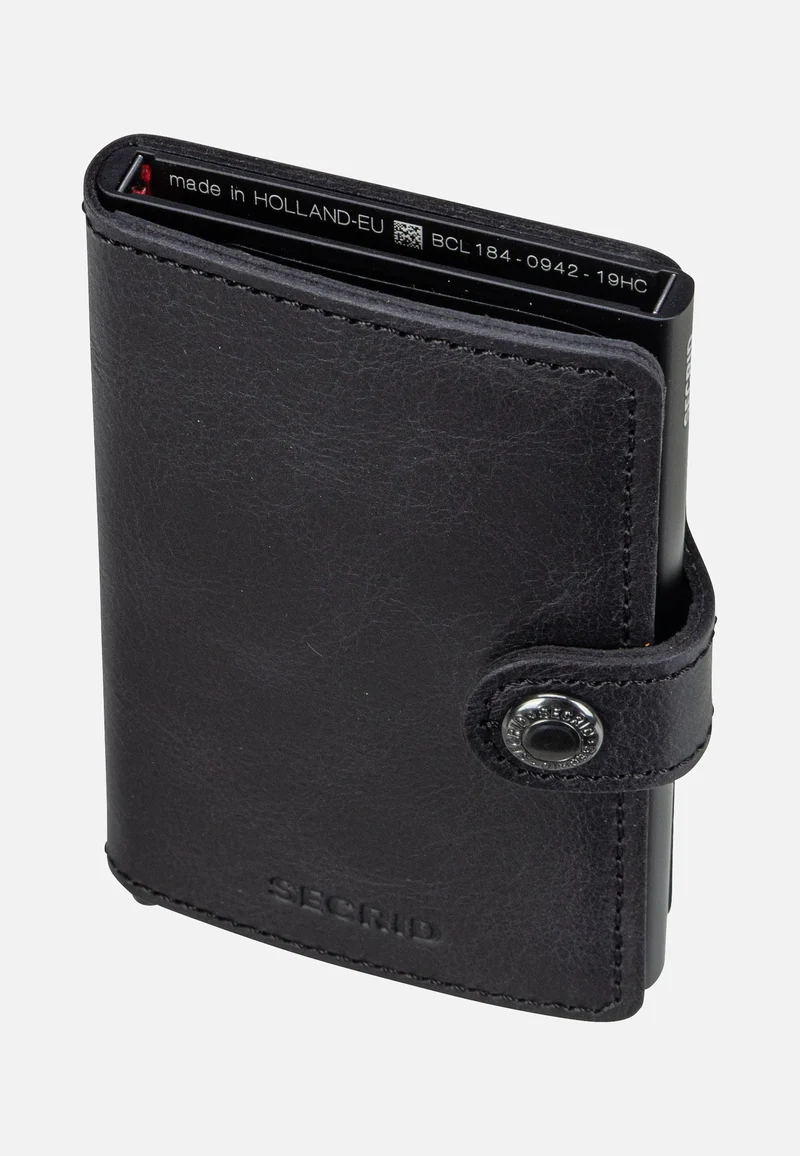 Miniwallet Vintage Black - Portemonnaie