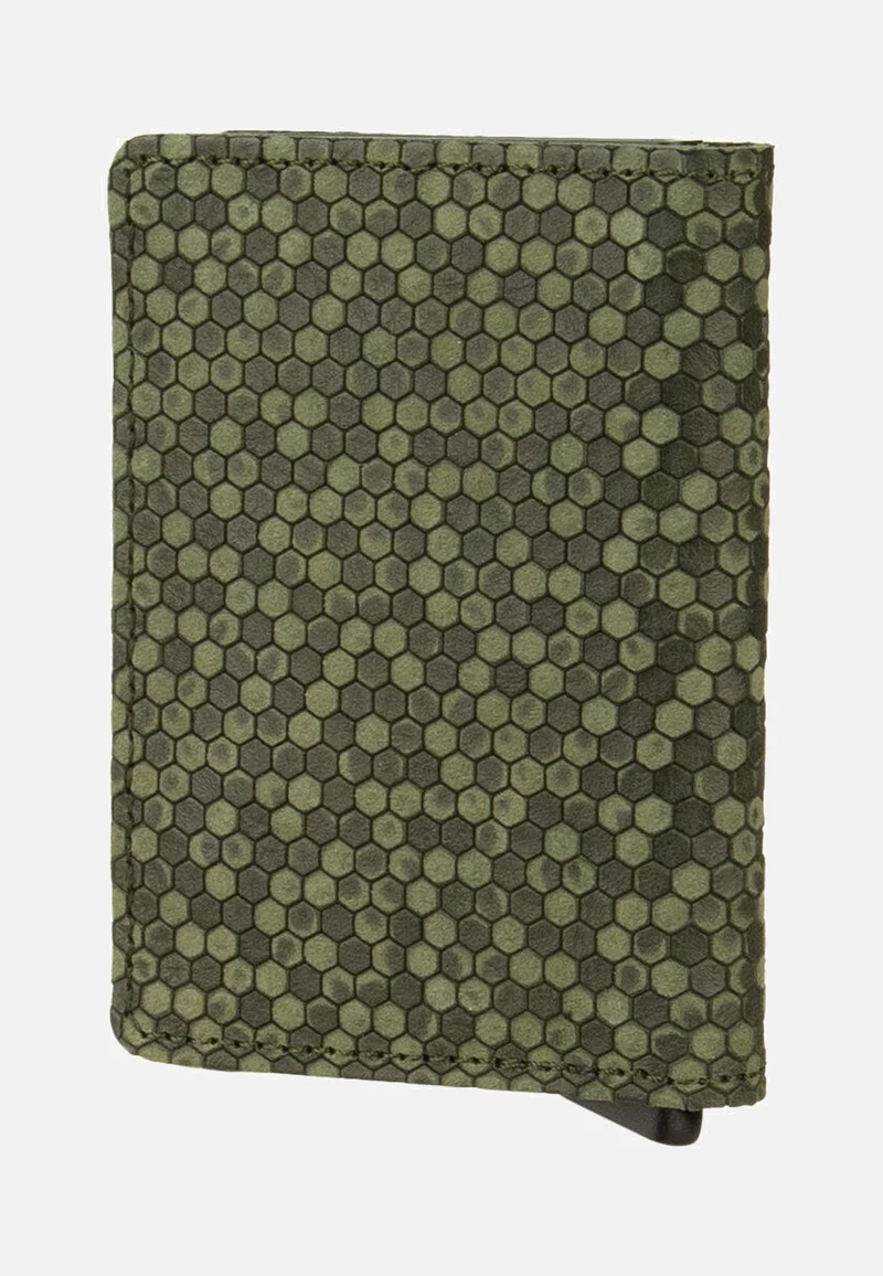 Slimwallet Hexagon Green - Portemonnaie