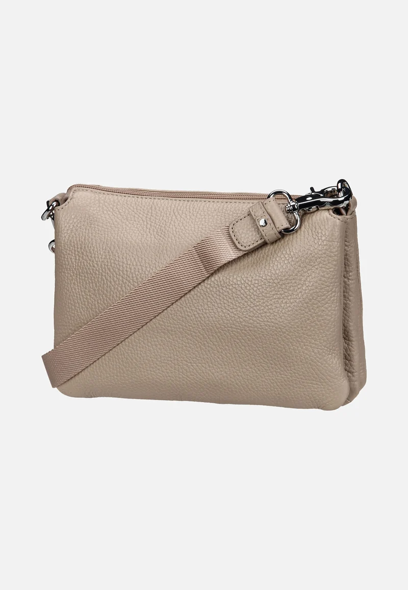 Mellow Leather Pochette FZT82 Warm Taupe - Crossbody Bag